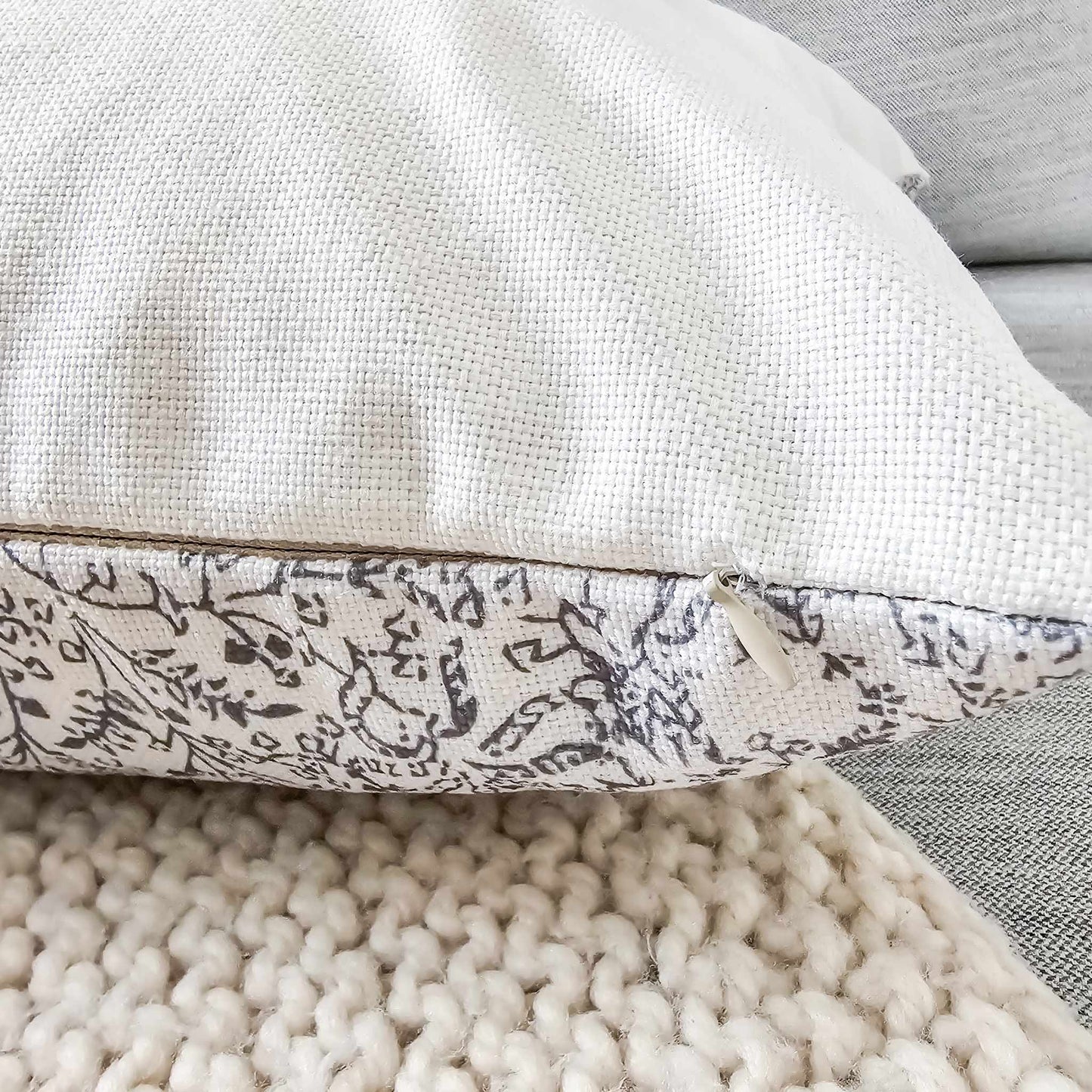 'Basaria' Floral Cushion Cover