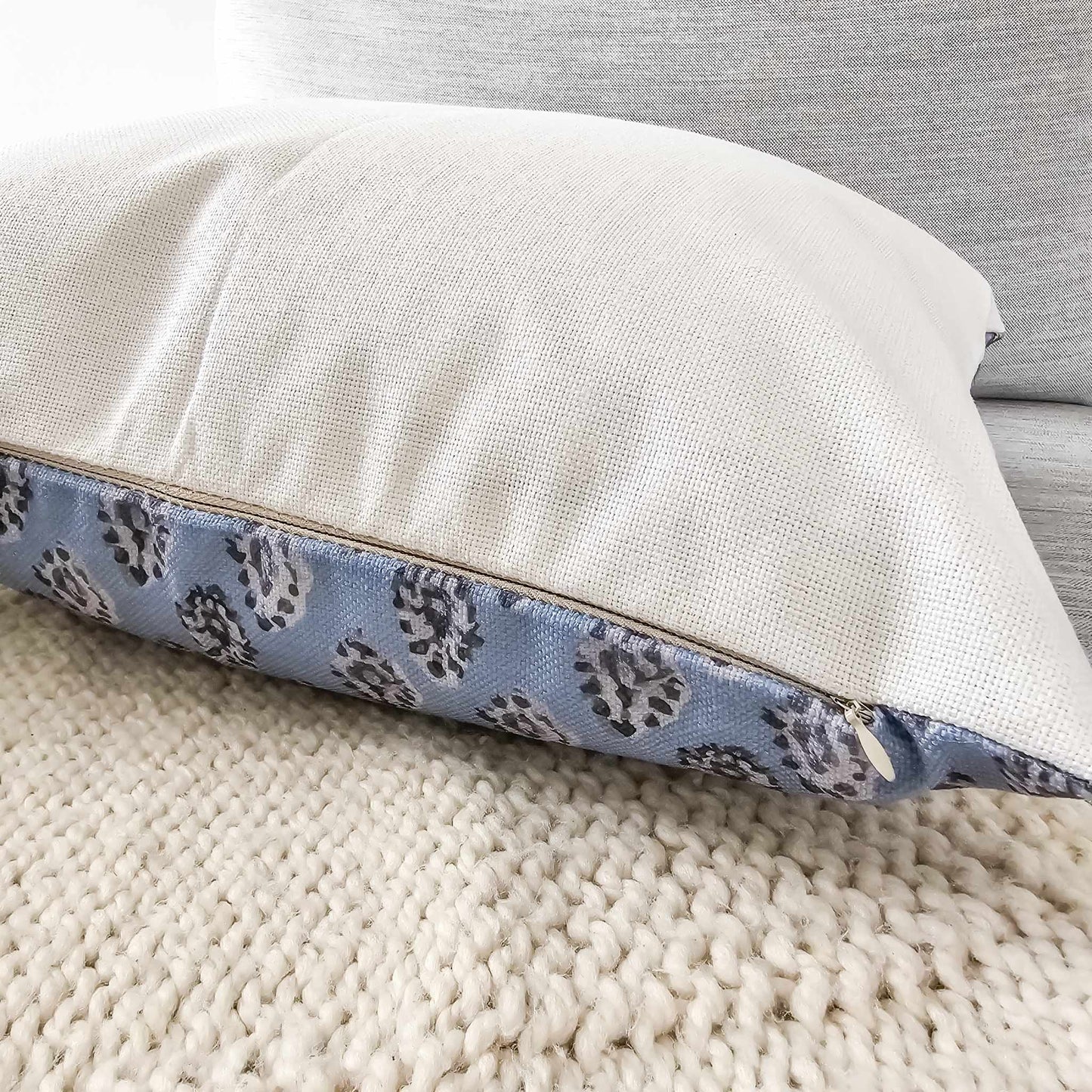 'Sarim' Hand Block Cushion Cover