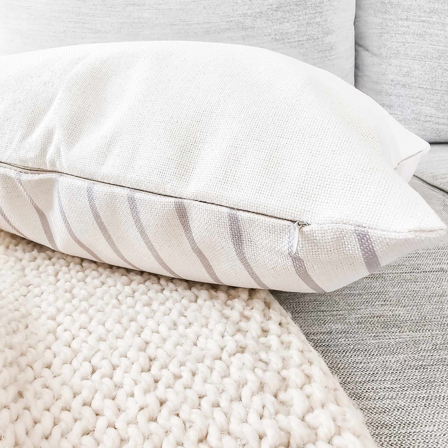 'Adan' Striped Cushion Cover