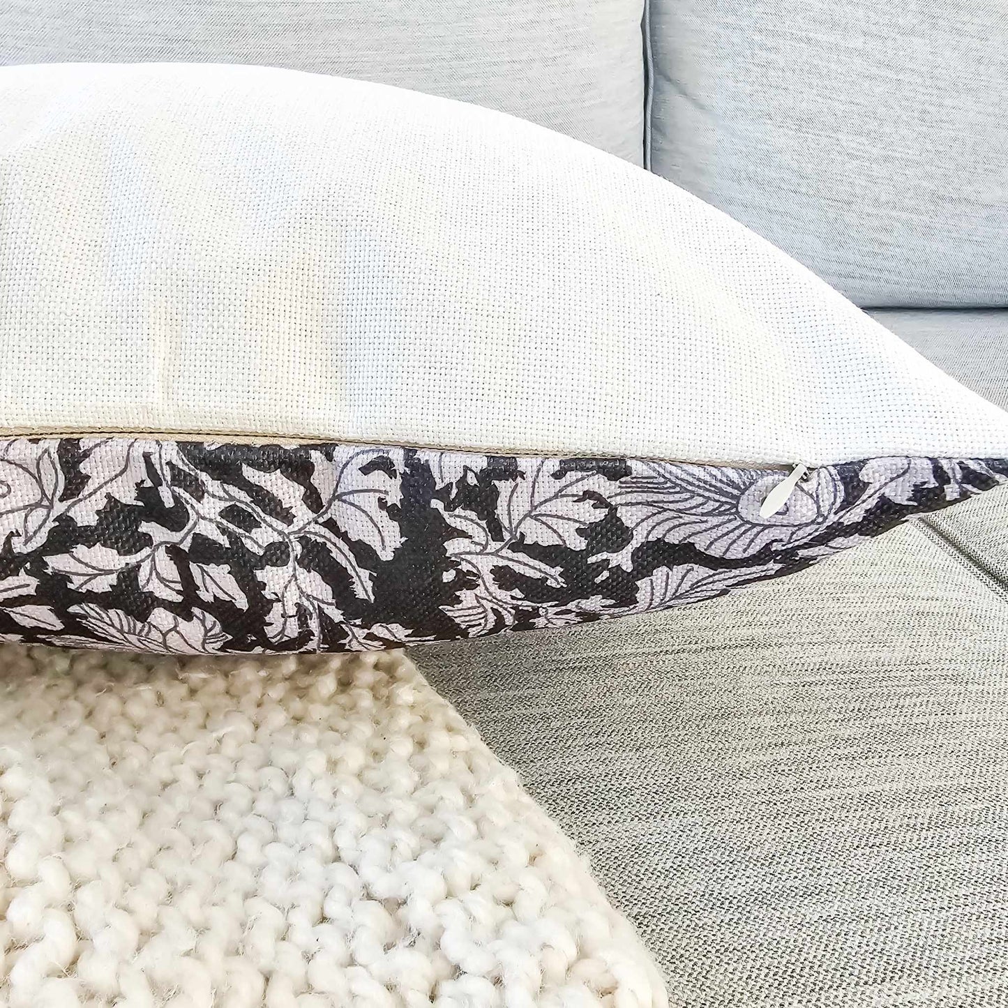 'Nayla' Floral Cushion Cover